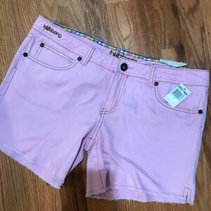 ☀️billabong Low Rise Pink Shorts